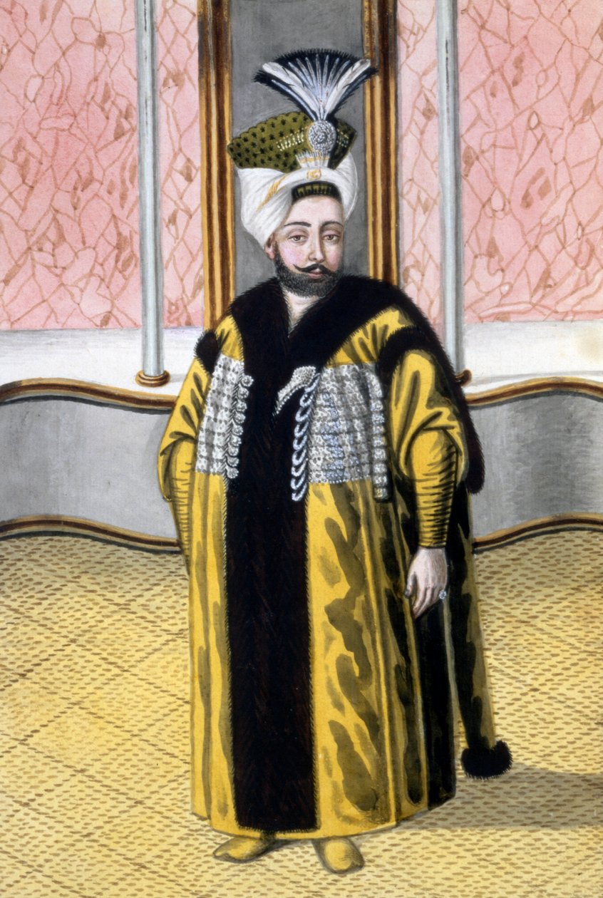 Mustafa IV, osmanský císař, 1808 od John Young