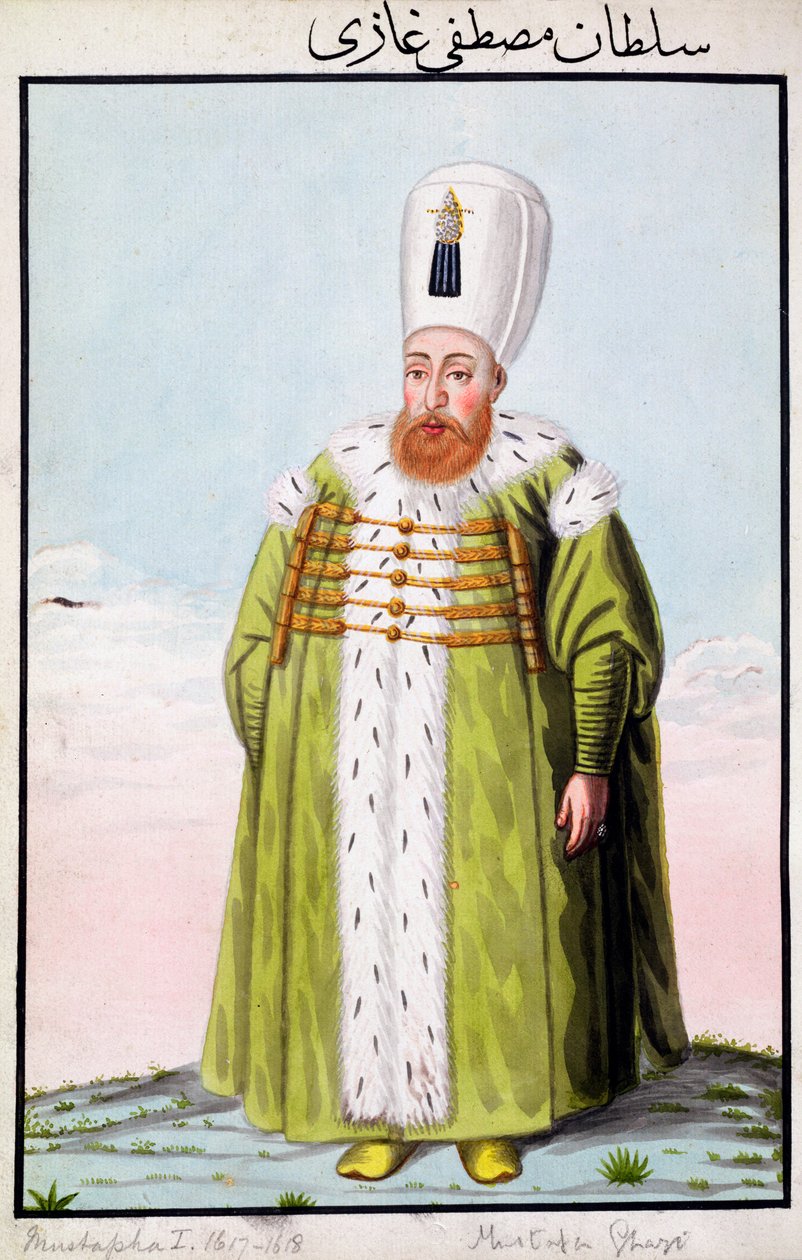 Mustafa I, osmanský císař, 1808 od John Young