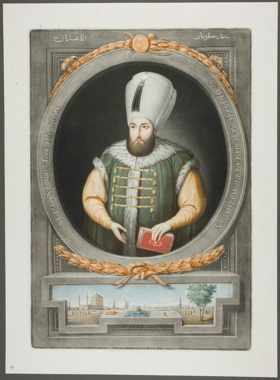 Mustapha Kahn z Portrétů tureckých císařů od John Young