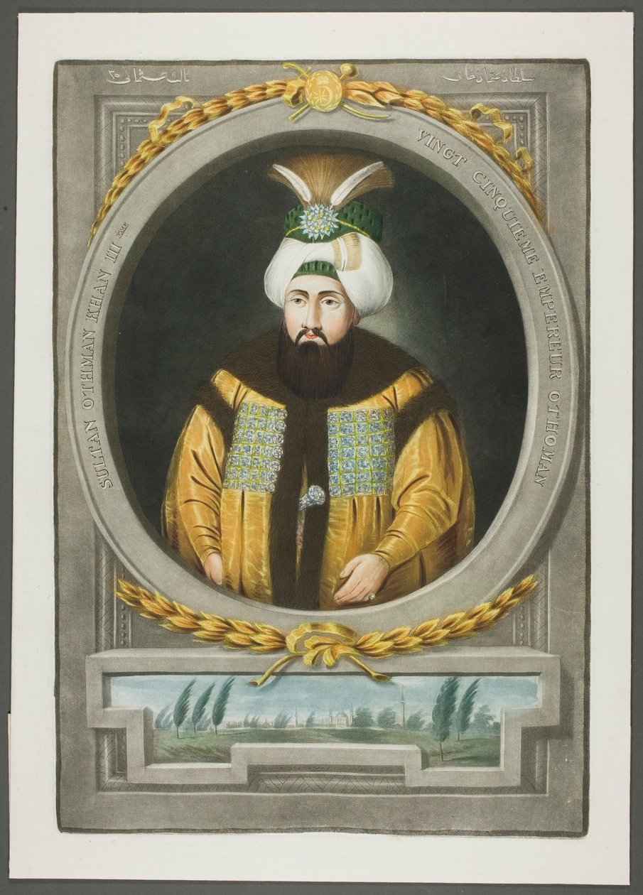 Othman Kahn III, z Portréty tureckých císařů od John Young