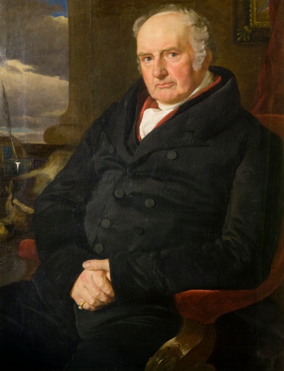 John Crichton, chirurg (1772-1860), kolem 1841 (olej na plátně) od John Zephaniah Bell