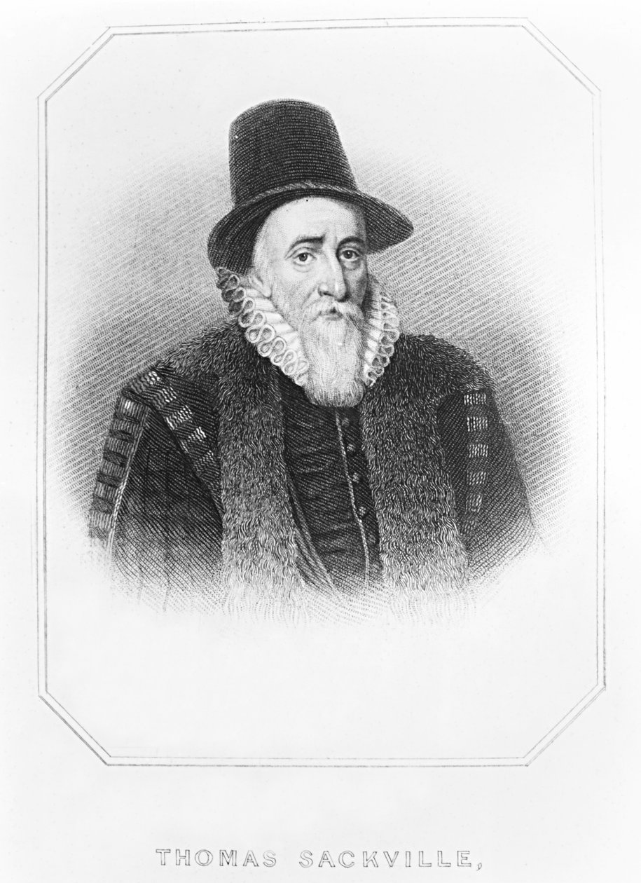 Portrét Thomase Sackvilla (1536-1608) 1. hrabě z Dorsetu, z 