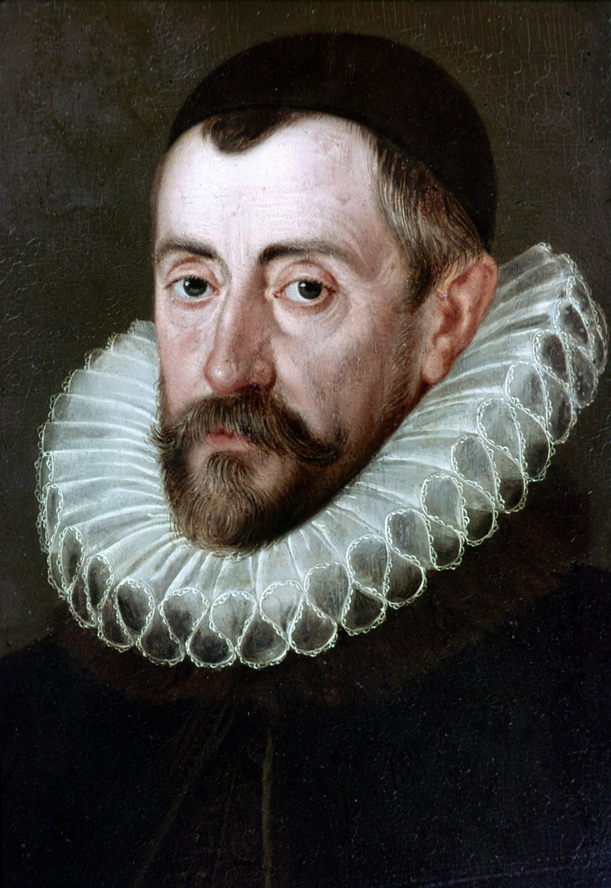 Sir Francis Walsingham (v.1532-1590), anglický politik (obraz J.de Critze).Londýnská národní portrétní galerie od John de Critz