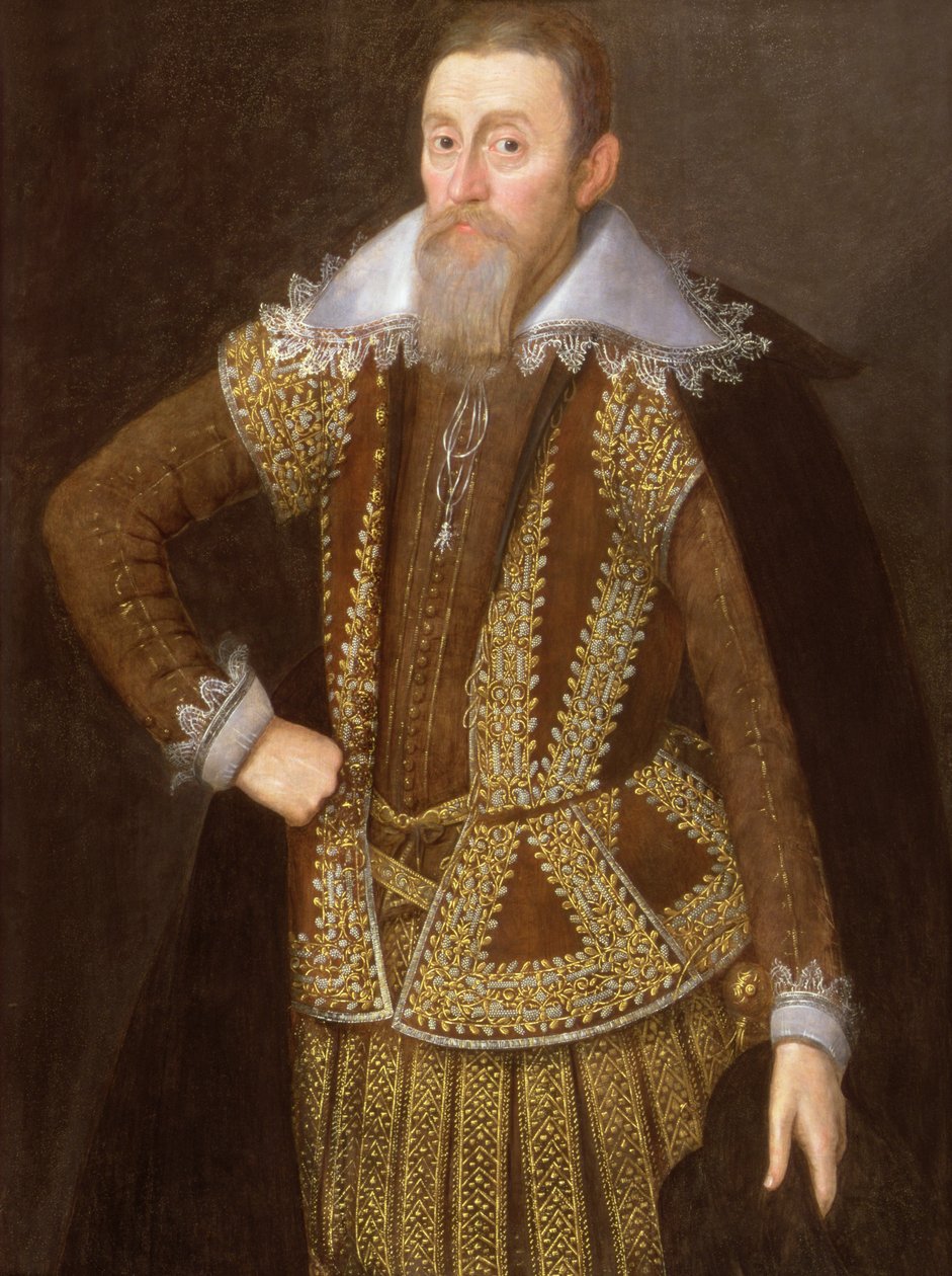 William Parker, 4. baron Monteagle a 11. baron Morley (1575-1622) od John de Critz