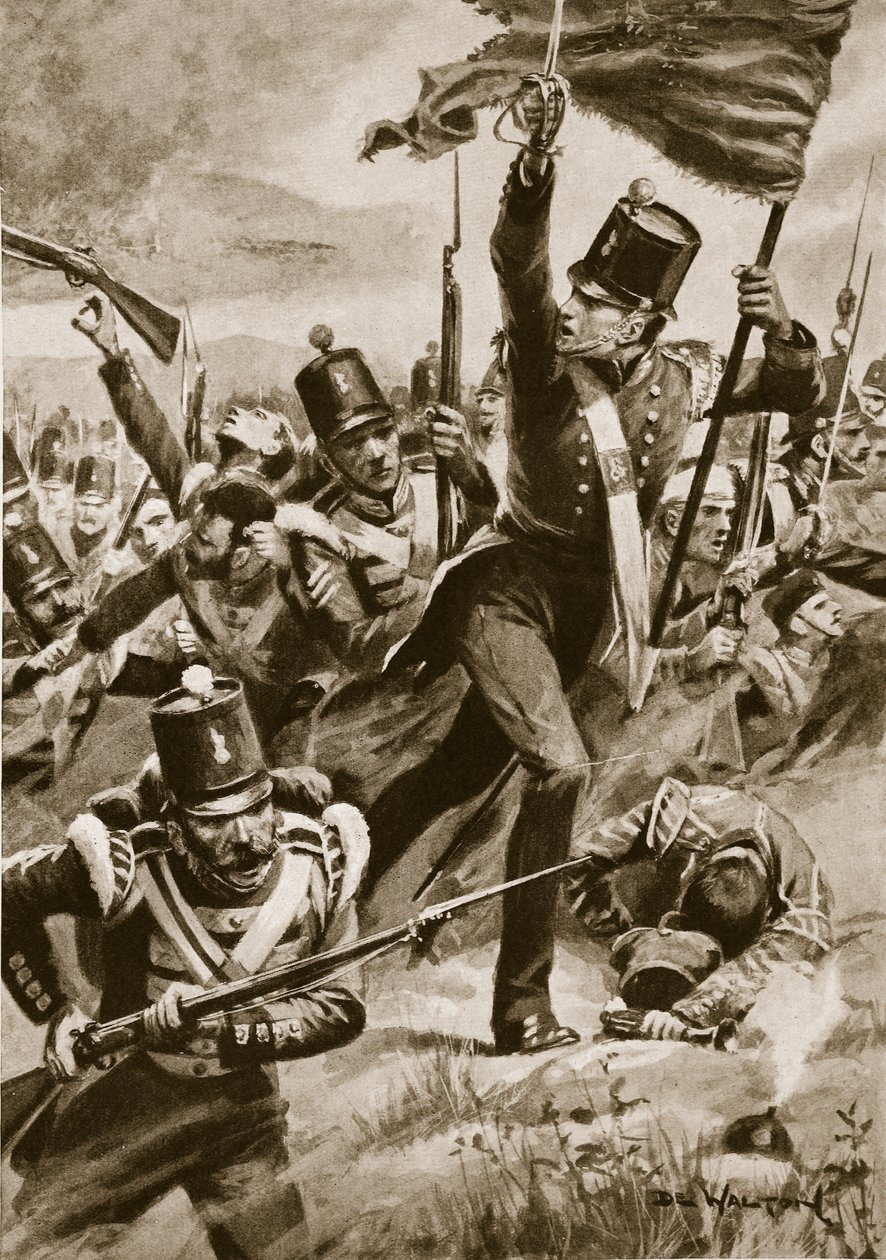 Postup lehké divize u Almy, 29. září 1854 od John de Walton