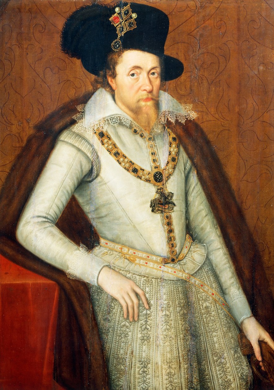 Portrét Jamese Stuarta (Edinburgh od John de the Elder Critz