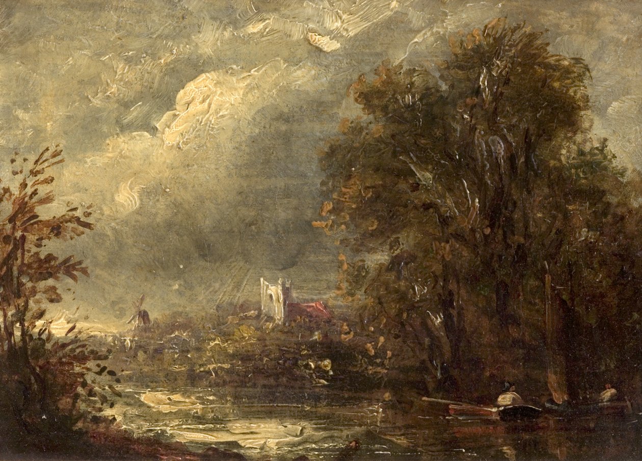 Na Stour, 19. století od John manner of Constable