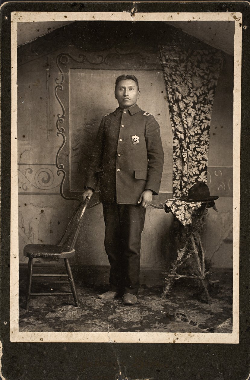 John Hinshaka, Cherry Creek, Jižní Dakota, 1890 (tisk alba) od Johnson Brothers