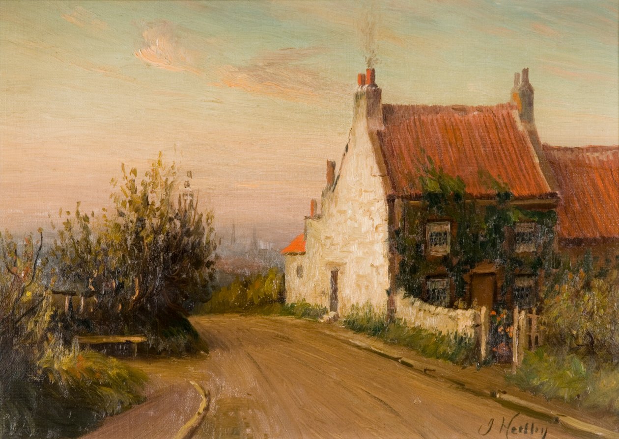 Farma Red House, Tunstall Road od Johnson Hedley