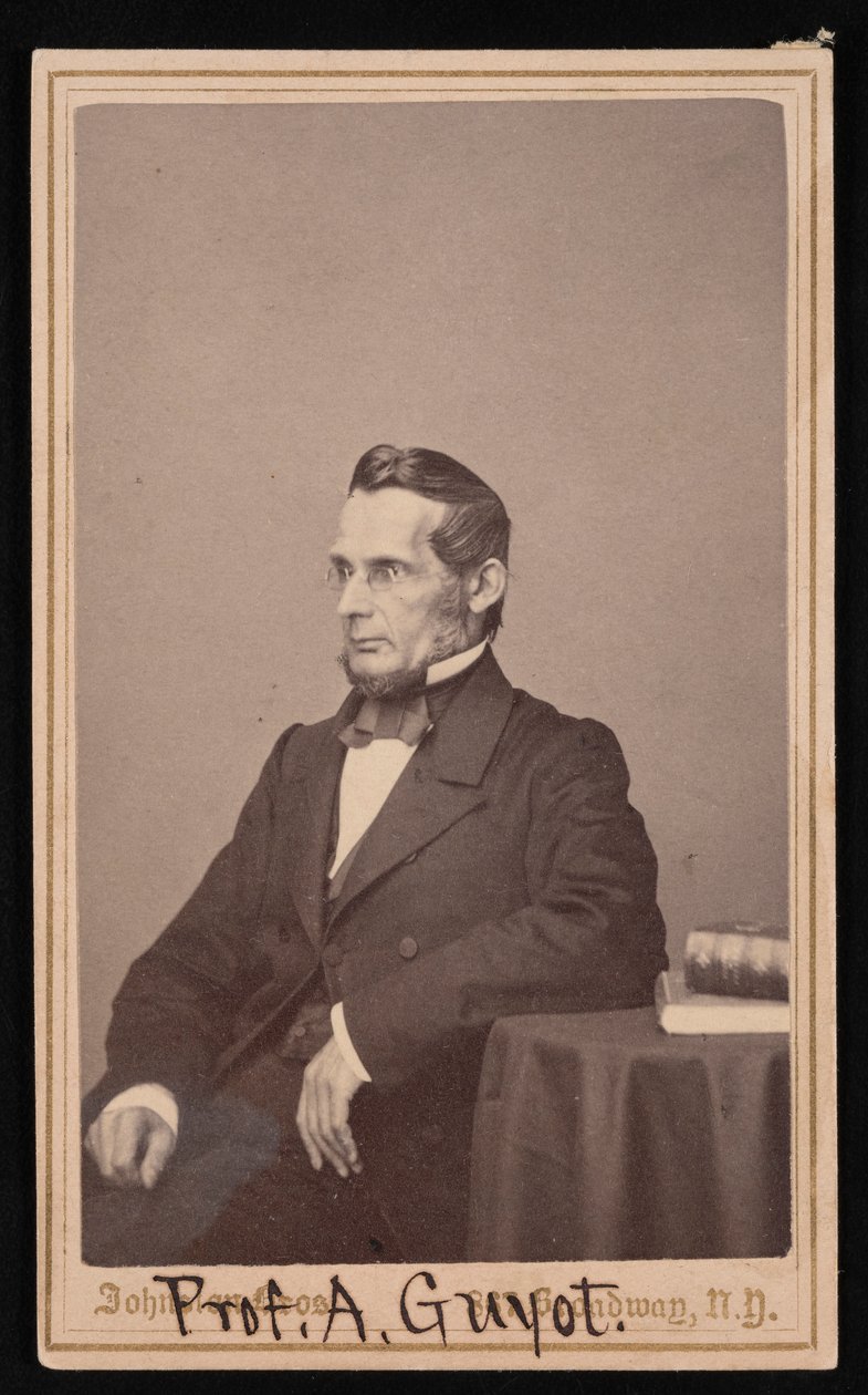 Portrét Arnolda Henryho Guyota 1807-1884, před rokem 1866. od Johnston Bros