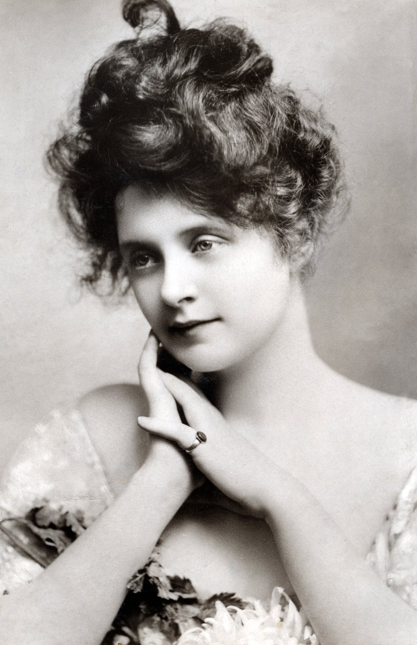 Billie Burke 1885-1970, americká herečka, 1908. od Johnston and Hoffman