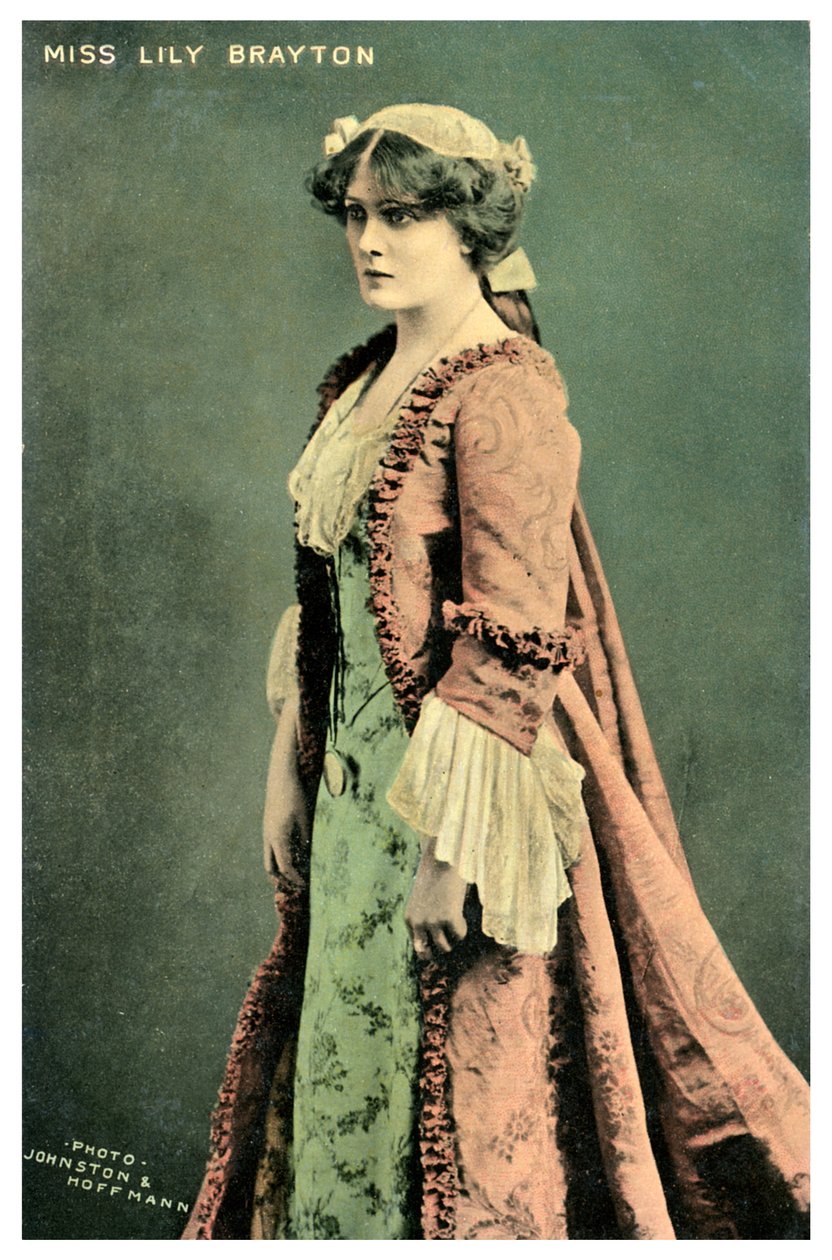 Lily Brayton , britská herečka, c1900-1919. od Johnston and Hoffman