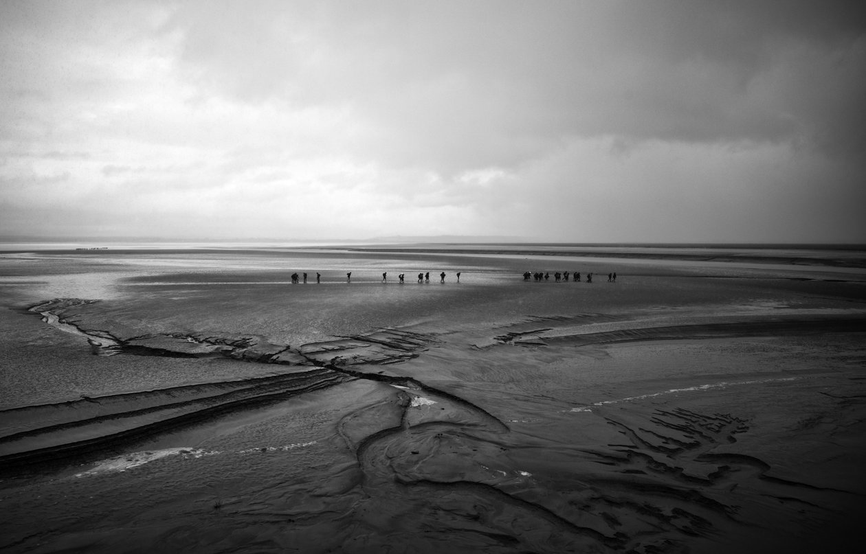 Cestou na Mont St Michel, 2022 (foto) od Jon Nicholson