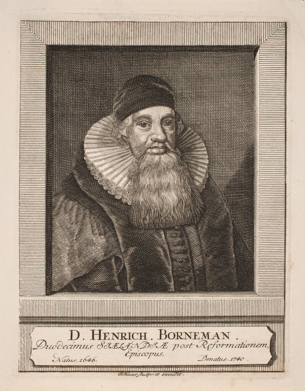 biskup Henrik Bornemann od Jonas Haas