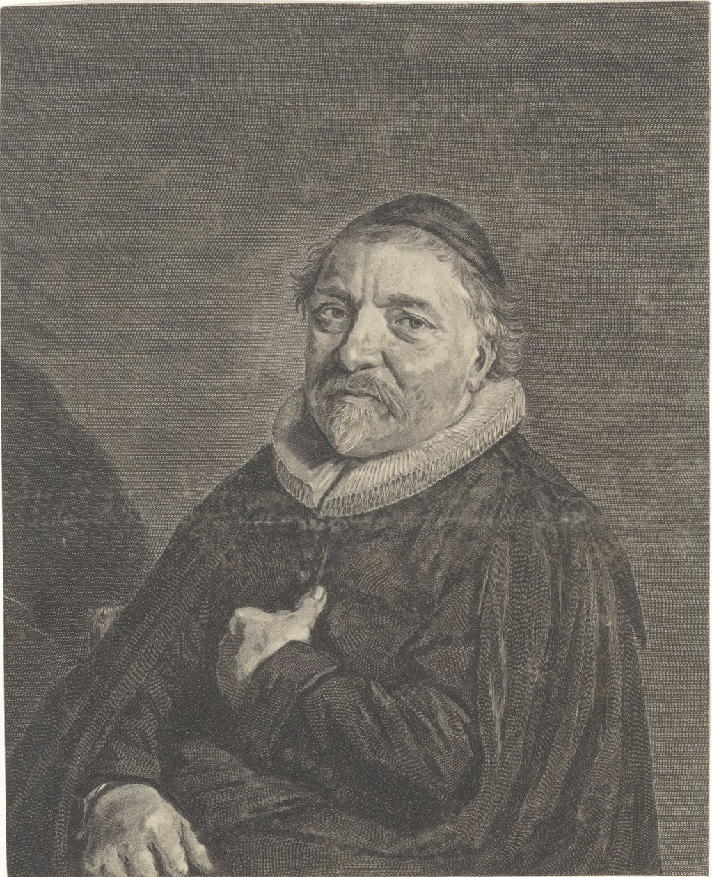 Portrét van Adriaen Tiler od Jonas Suyderhoef
