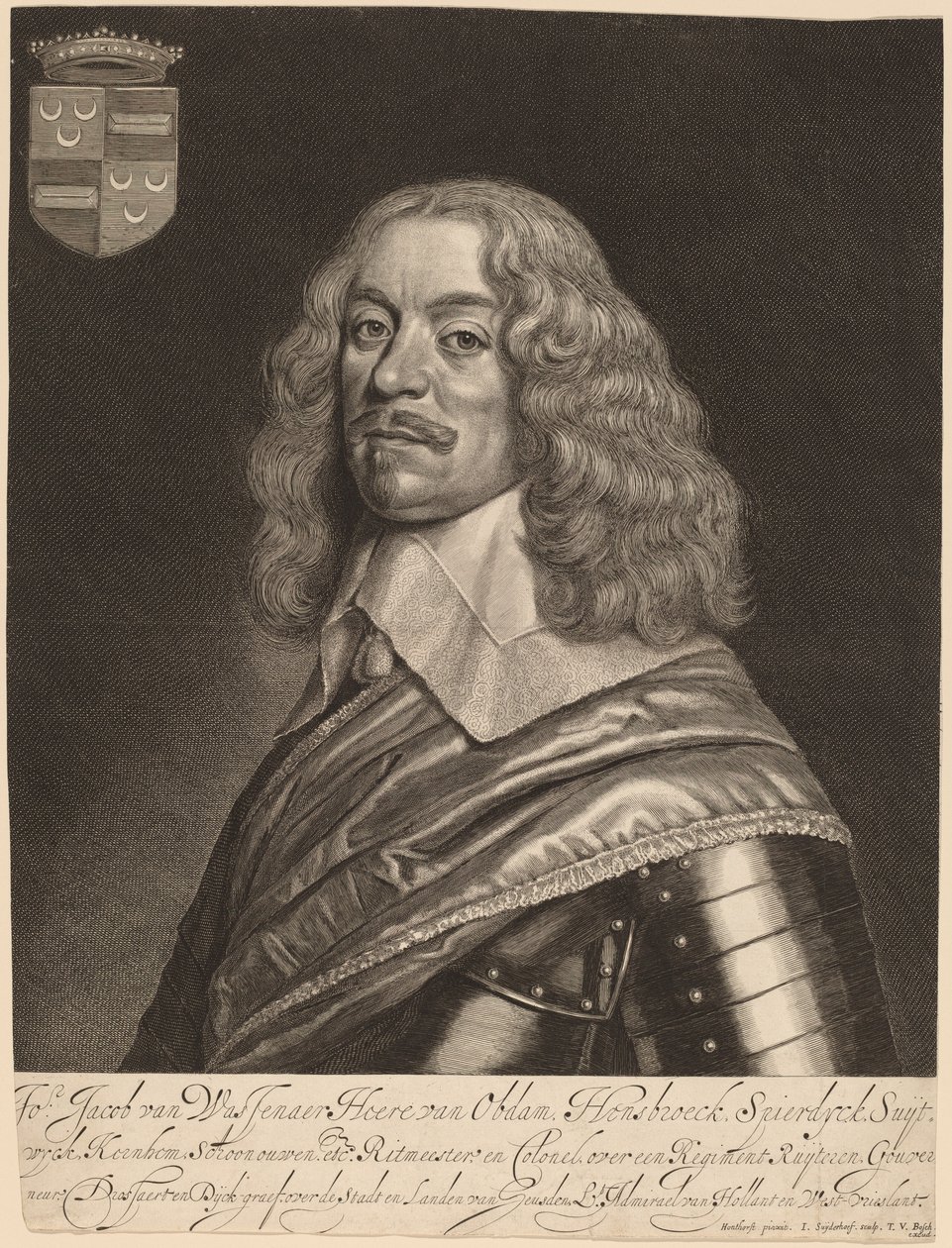 Jacob van Wassenaer van Obdam od Jonas Suyderhoff after Gerrit van Honthorst