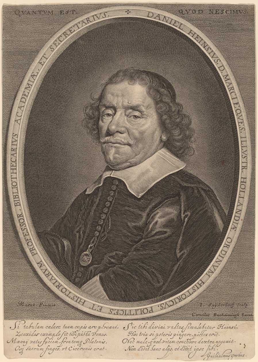 Daniel Heinsius od Jonas Suyderhoff after Jacob Fransz van der Merck