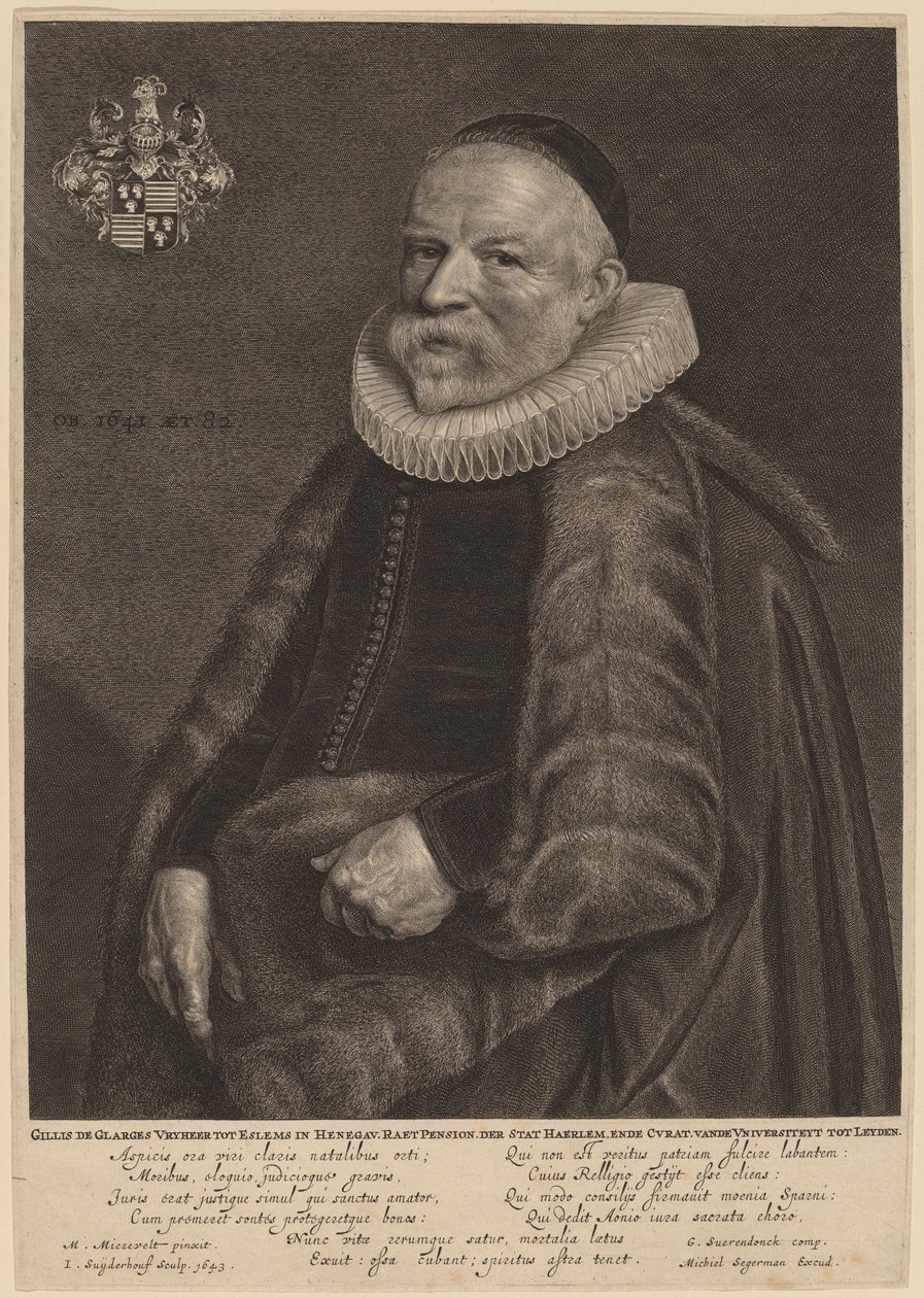 Gillis de Glarges od Jonas Suyderhoff after Michiel van Miereveld