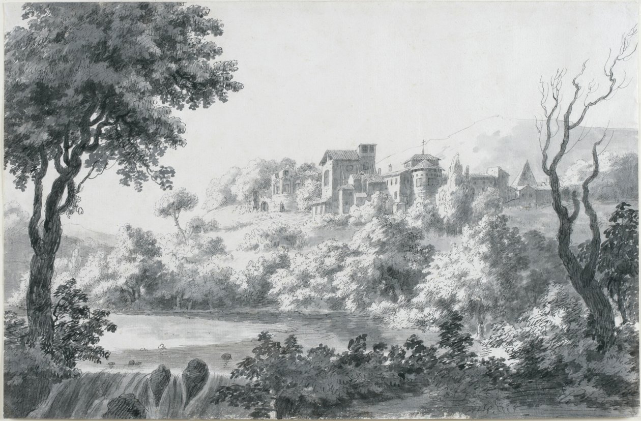 Pohled na část Tivoli, 1758 od Jonathan Skelton