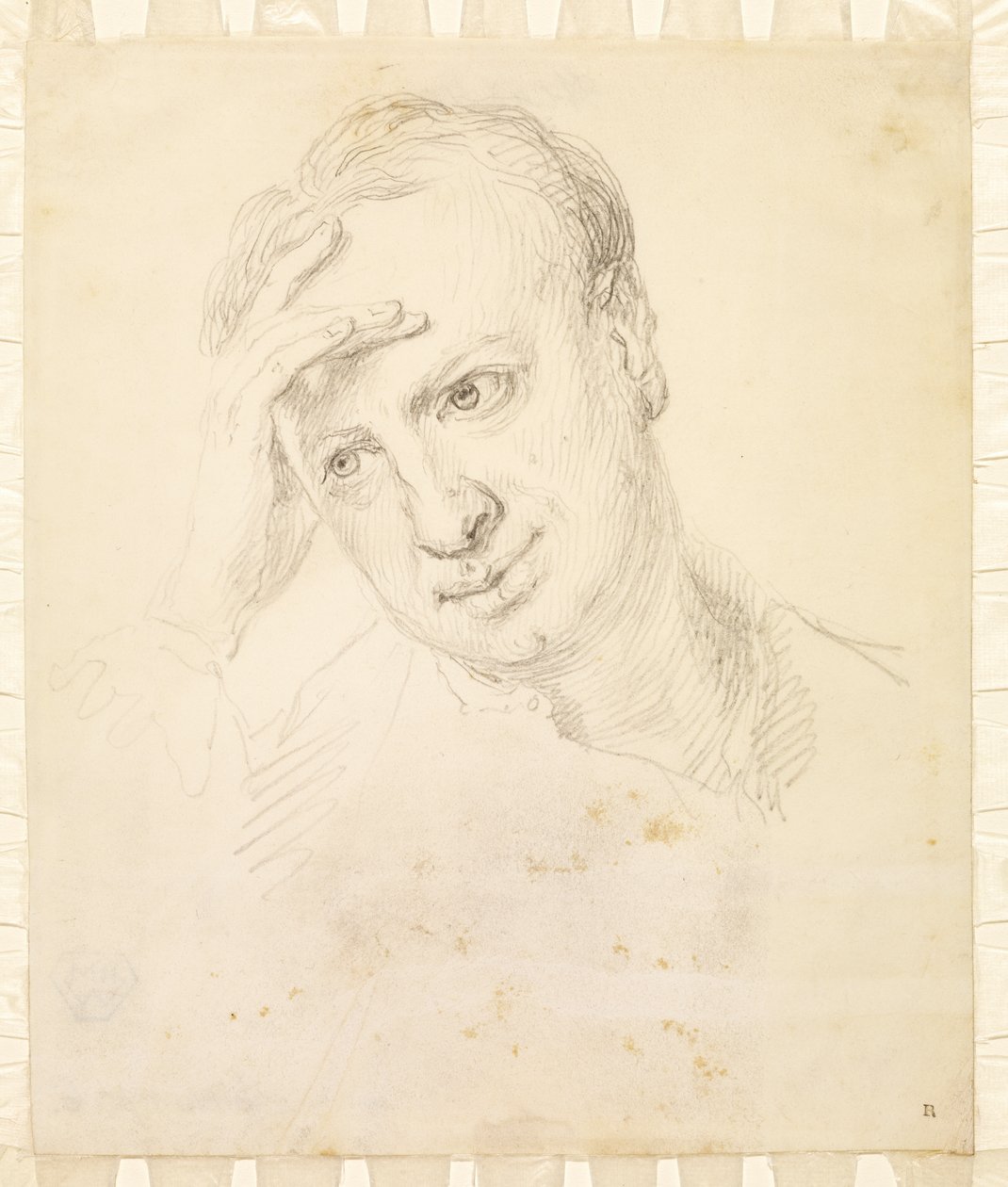 Portrét Jonathana Richardsona mladšího, 1732 od Jonathan Richardson