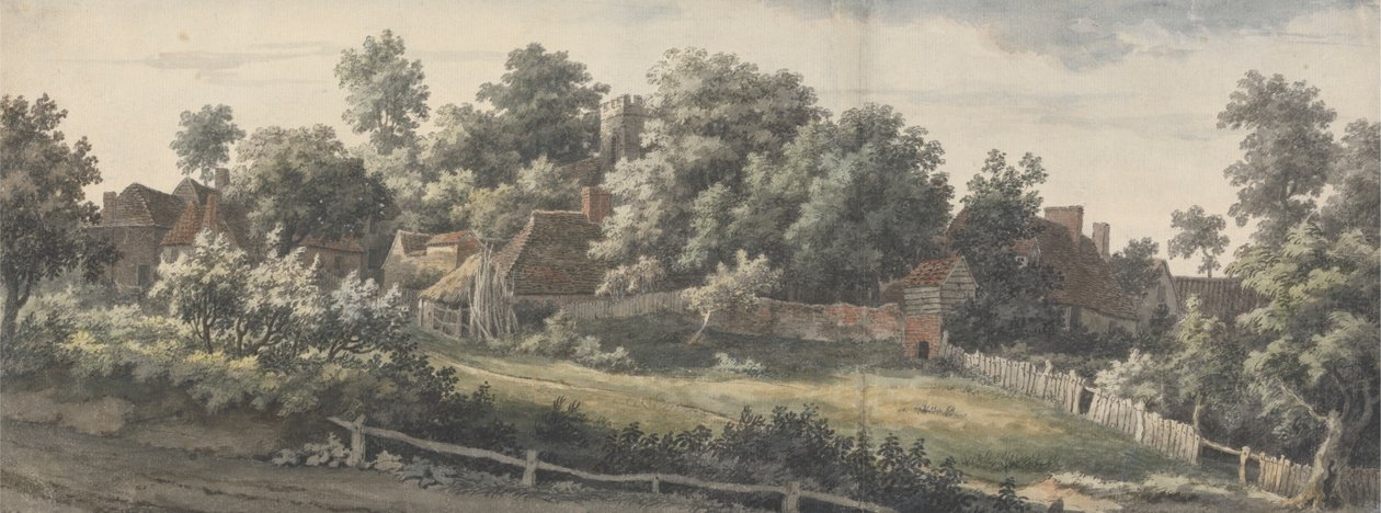 Harbledown, vesnice poblíž Canterbury od Jonathan Skelton