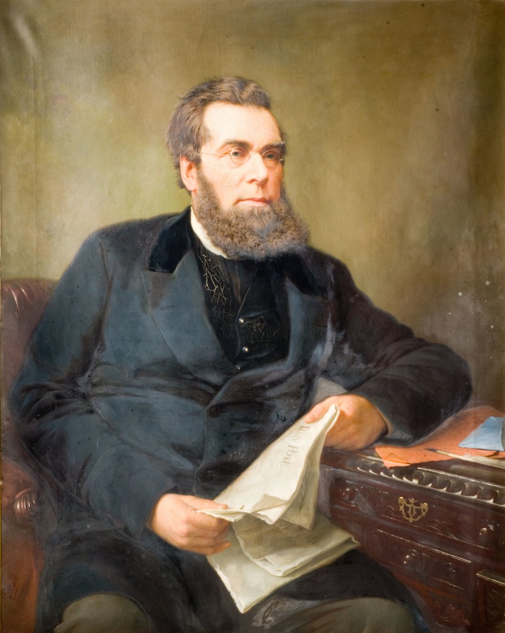 Portrét Johna Skirrow Wrighta 1823-1880, 1880. od Jonathon Pratt