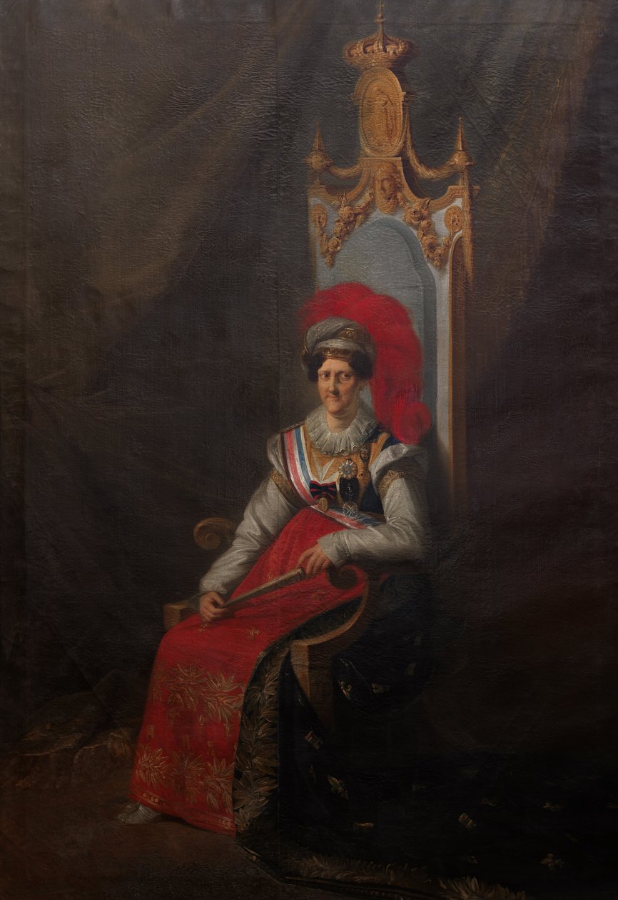 Carlota Joaquina (1775-1830), portugalská královna od João Baptista Ribeiro