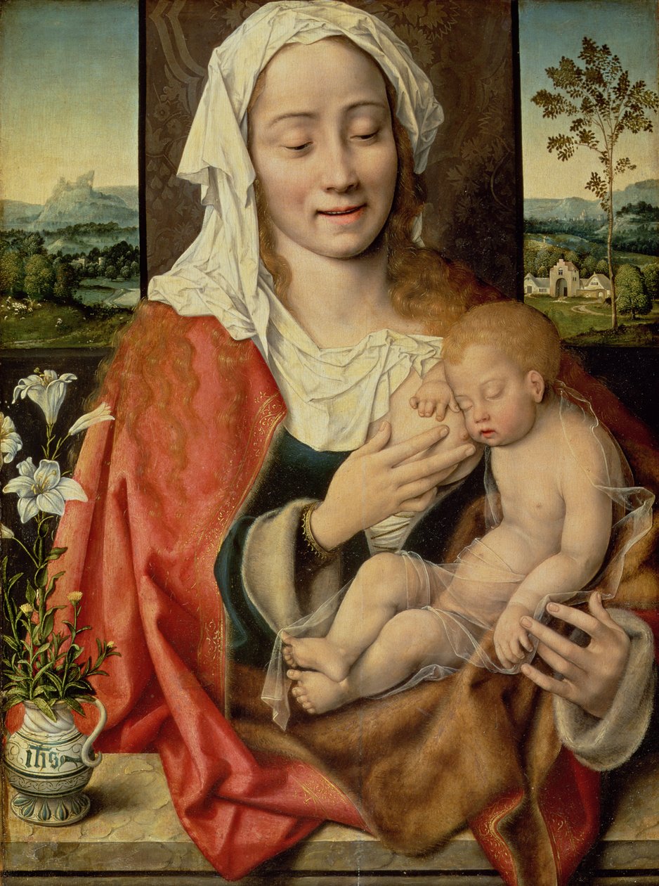 Madona s dítětem, kolem 1525-30 od Joos van Cleve