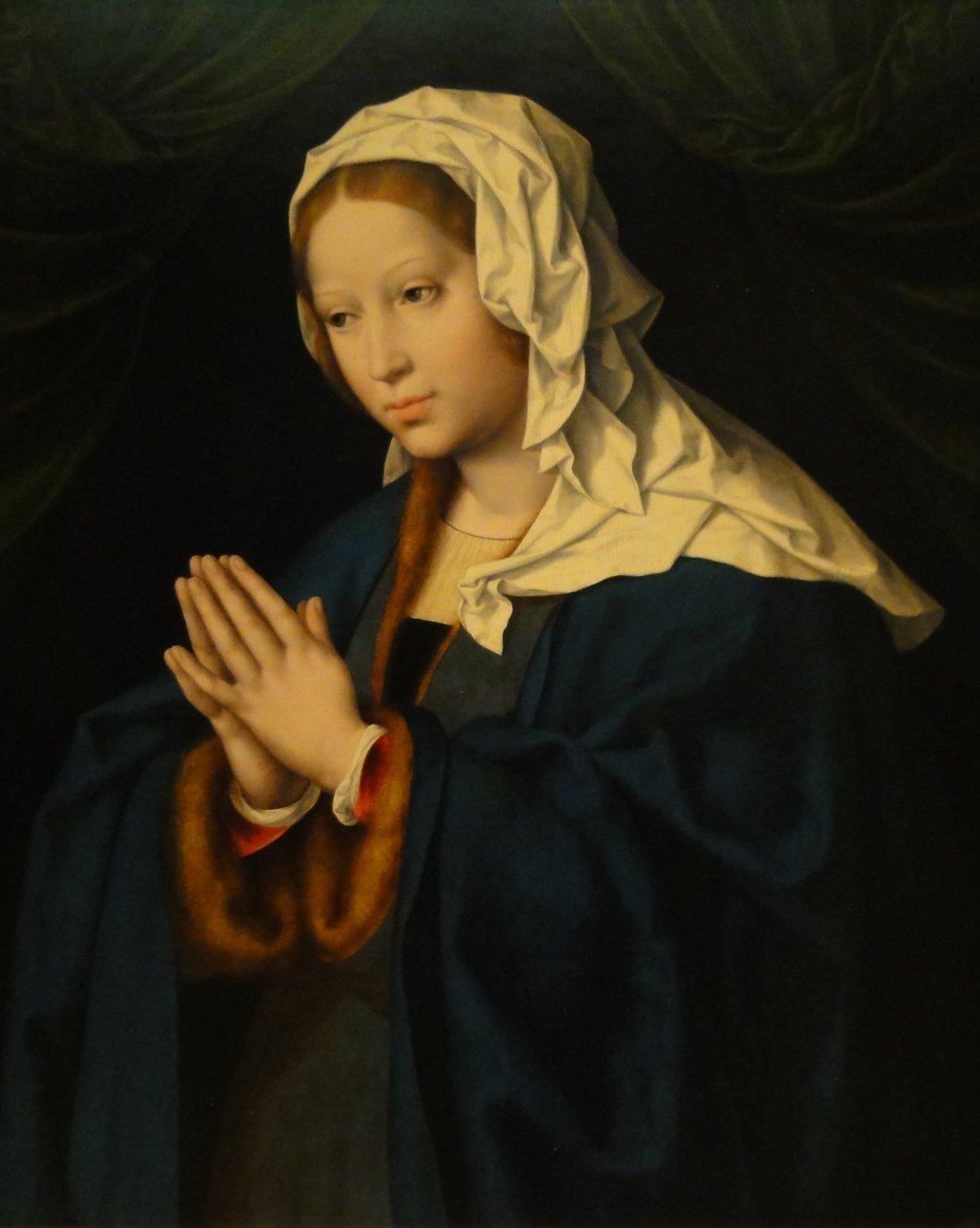 Maria v Betenu od Joos van Cleve