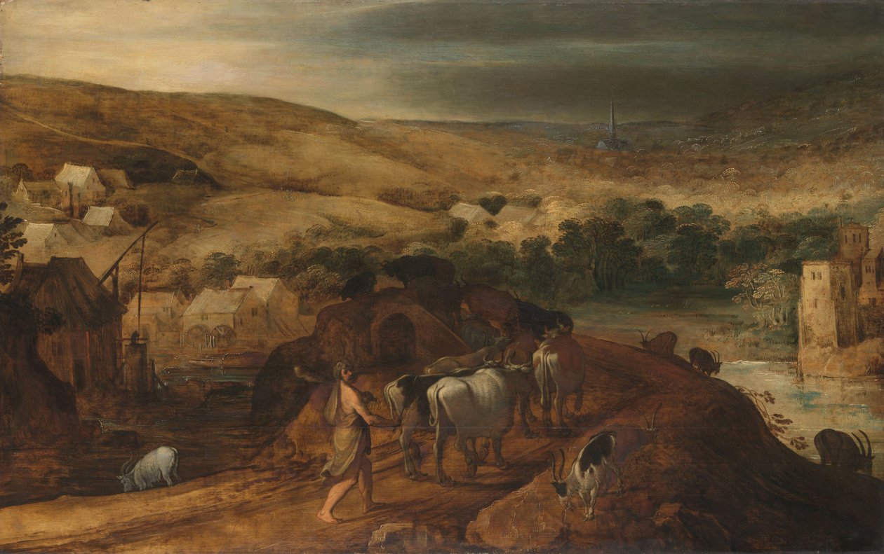 Hercules ukradne voly z Geryonu od Joos de Momper (II)