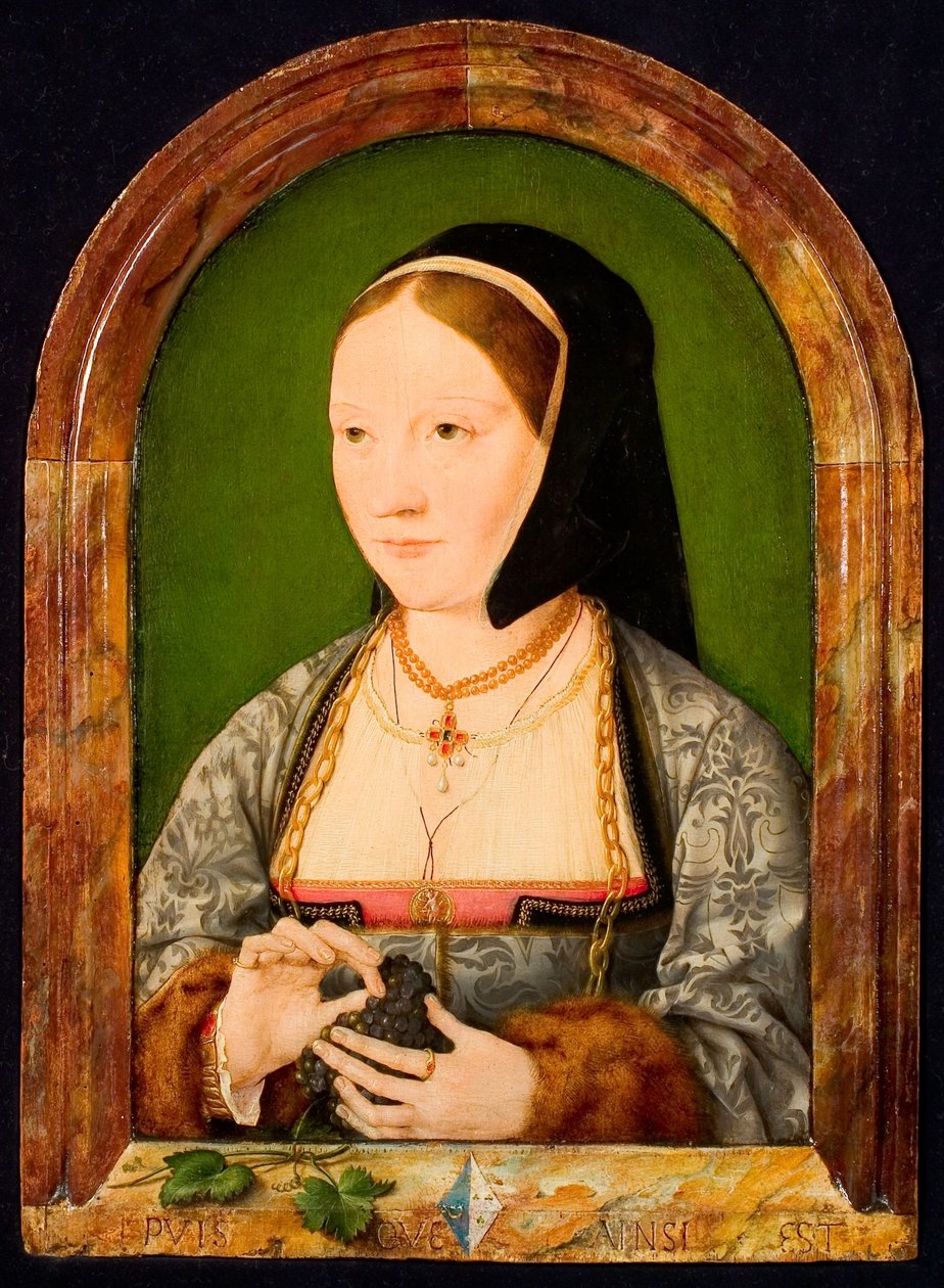 Portrét Agniete van den Rijne od Joos van Cleve
