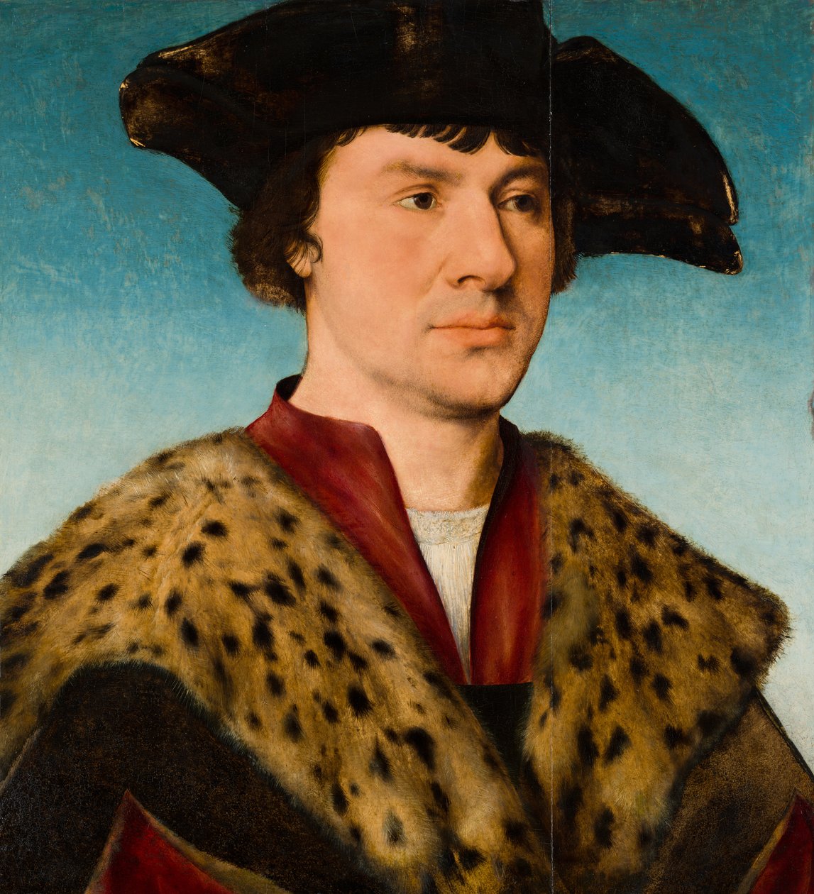 Portrét muže, cca 1520-30 od Joos van Cleve