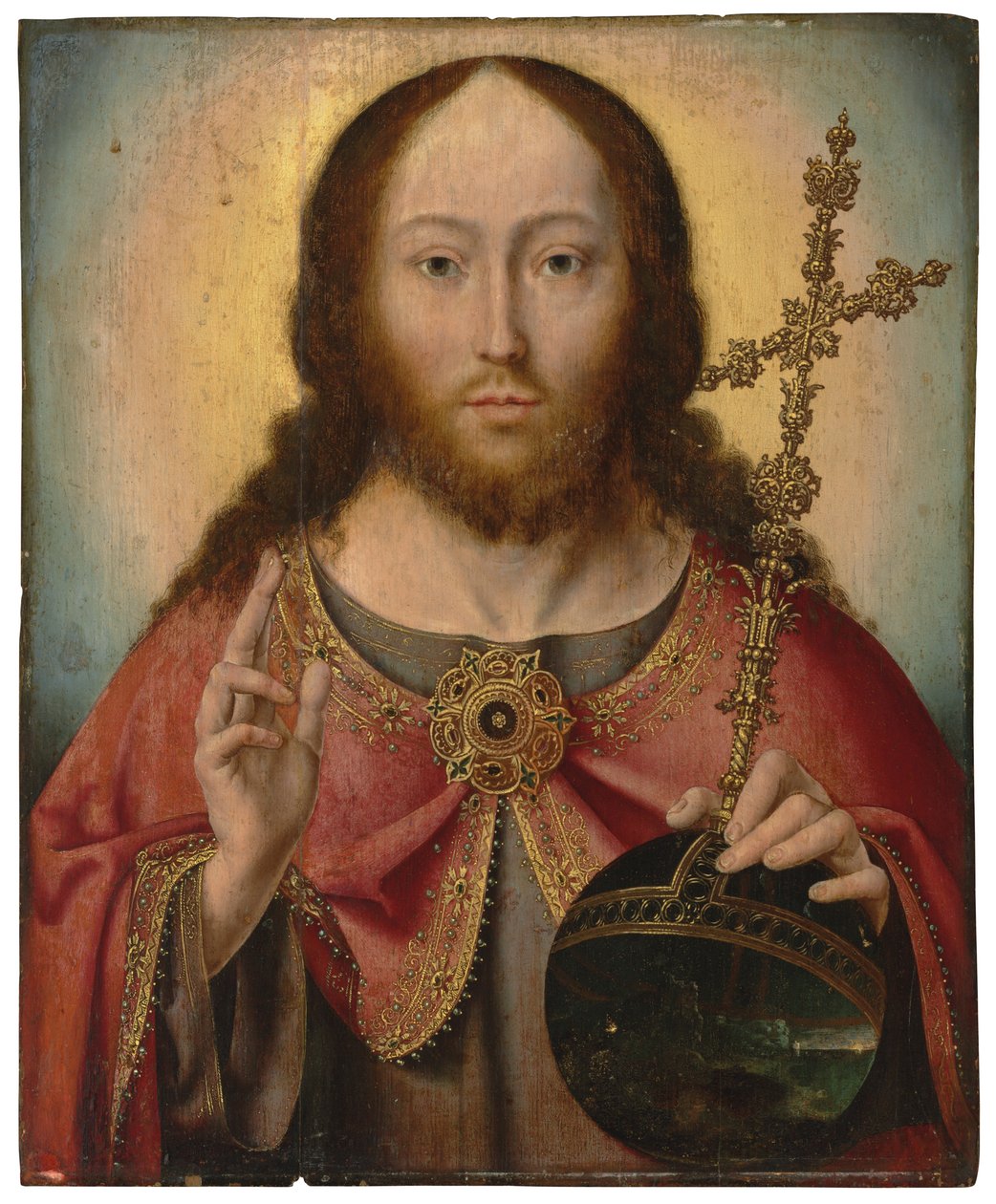 Salvator Mundi od Joos van Cleve