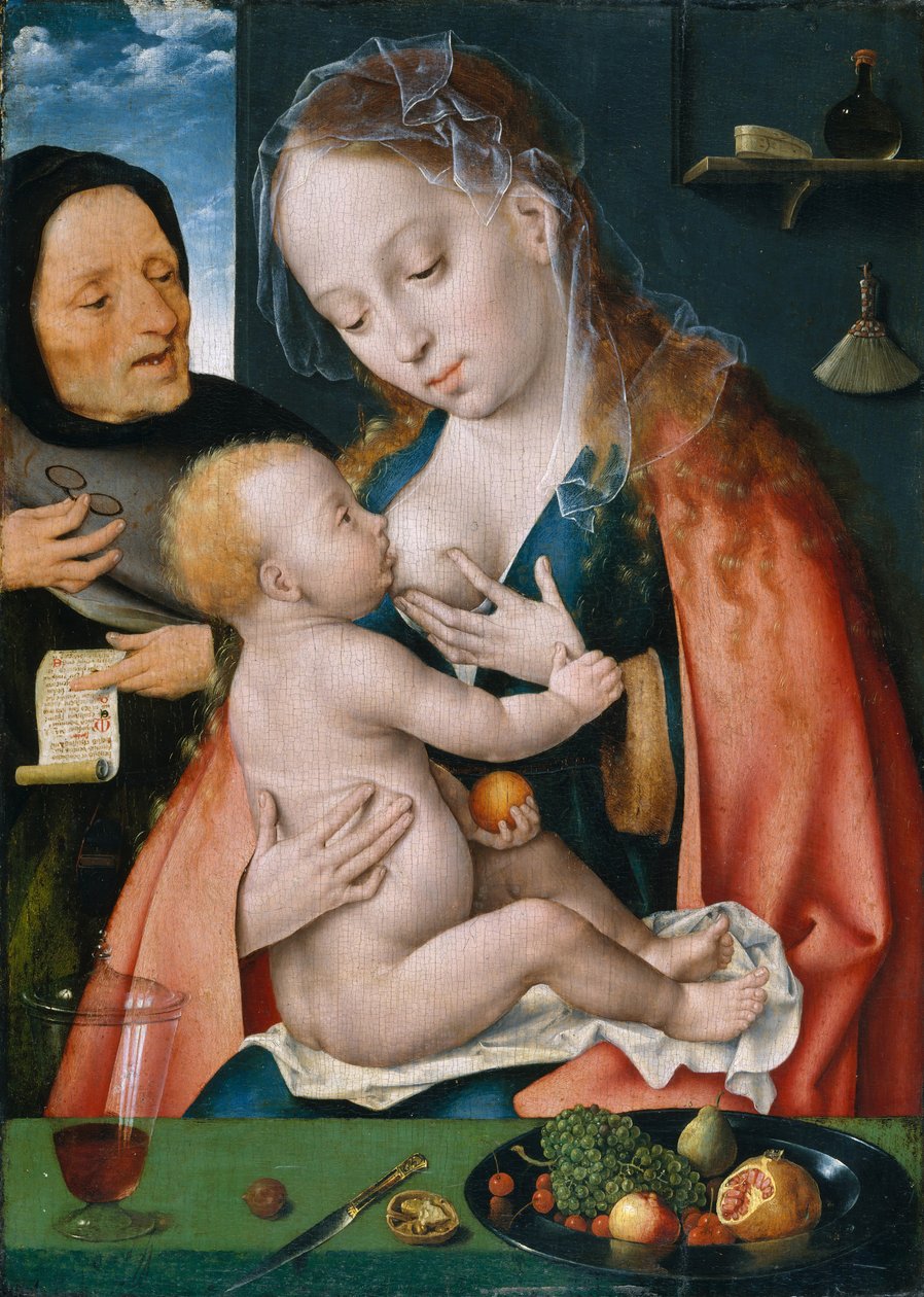 Svatá rodina, ca. 1512-13. od Joos van Cleve