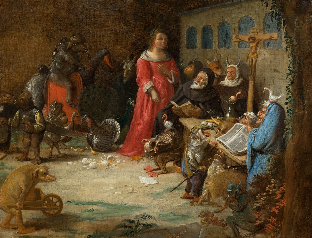 Pokušení svatého Antonína






















" od Joos van Craesbeeck