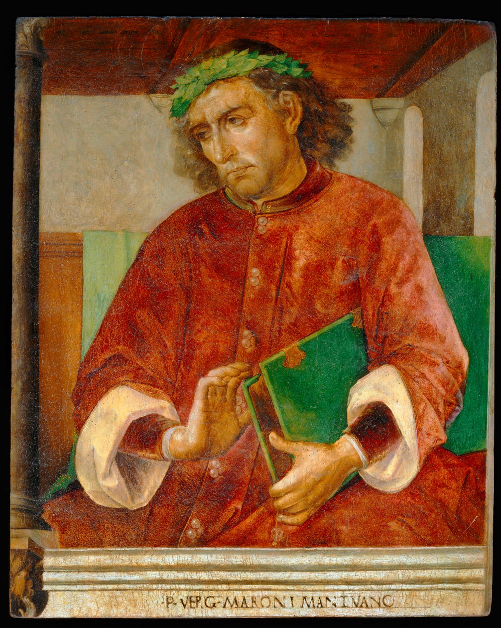 Vergilius, římský básník ... od Joos van Gent (fl.1460 75)