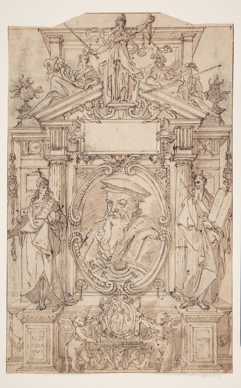 Portrét Tiberio Deciani od Joos van Winghe