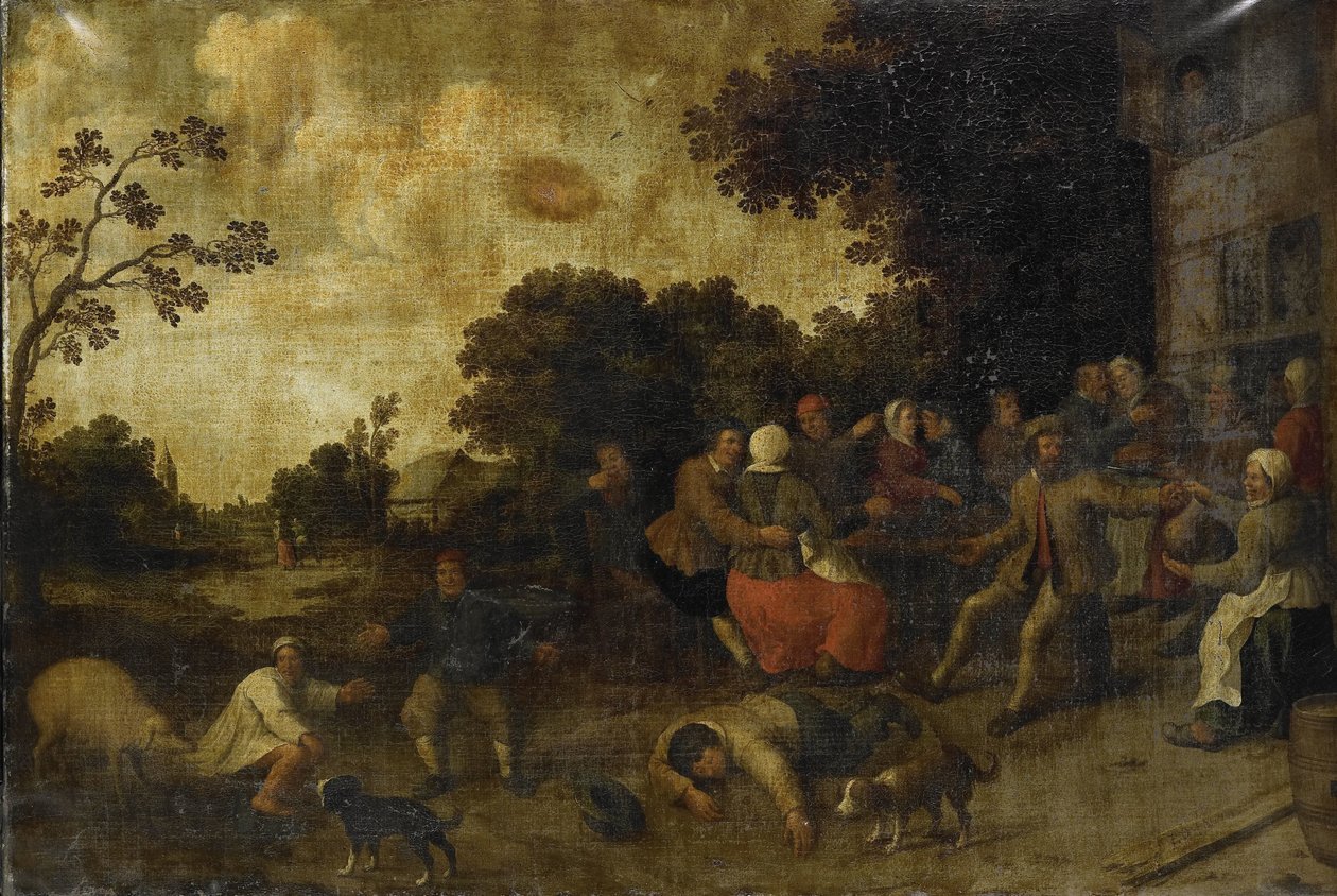 Marnotratný syn od Joost Cornelisz Droochsloot (manner of)