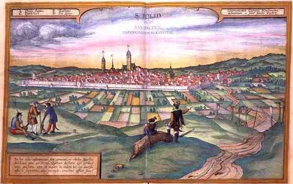 Mapa St Polten, z 