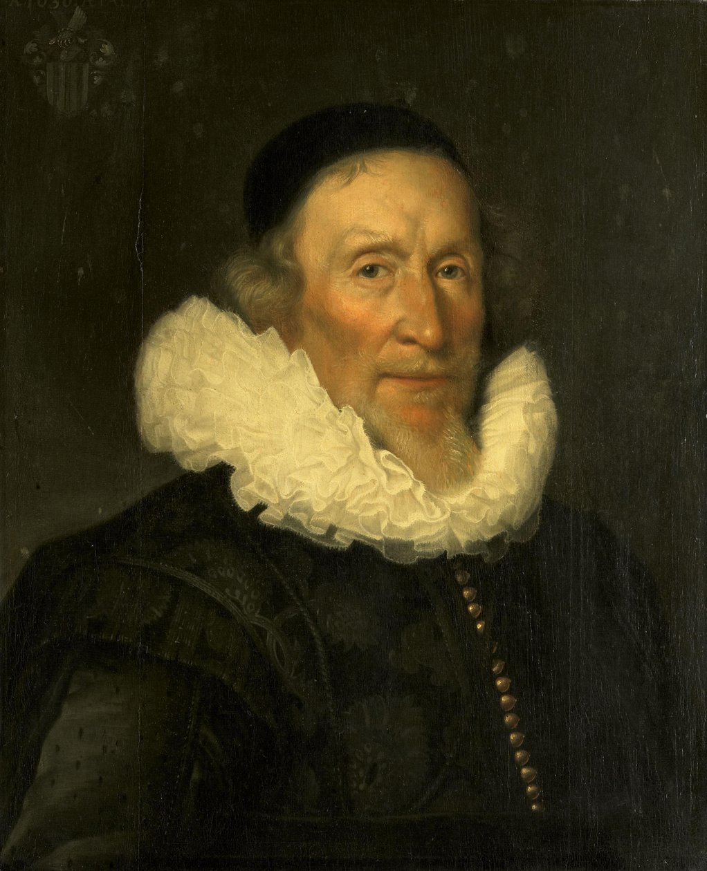 Portrét Jacoba Gerritsze van der Mij (1559/60-1635?) od Joris van Schooten