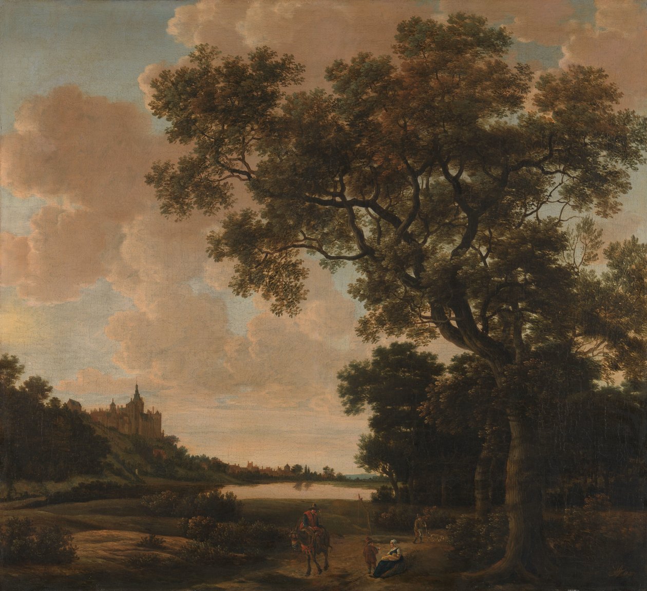 Krajina s Schwanenburg, Cleves od Joris van der Haagen