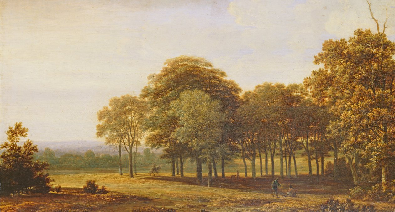 Cesta v lese od Joris van der Haagen or Hagen