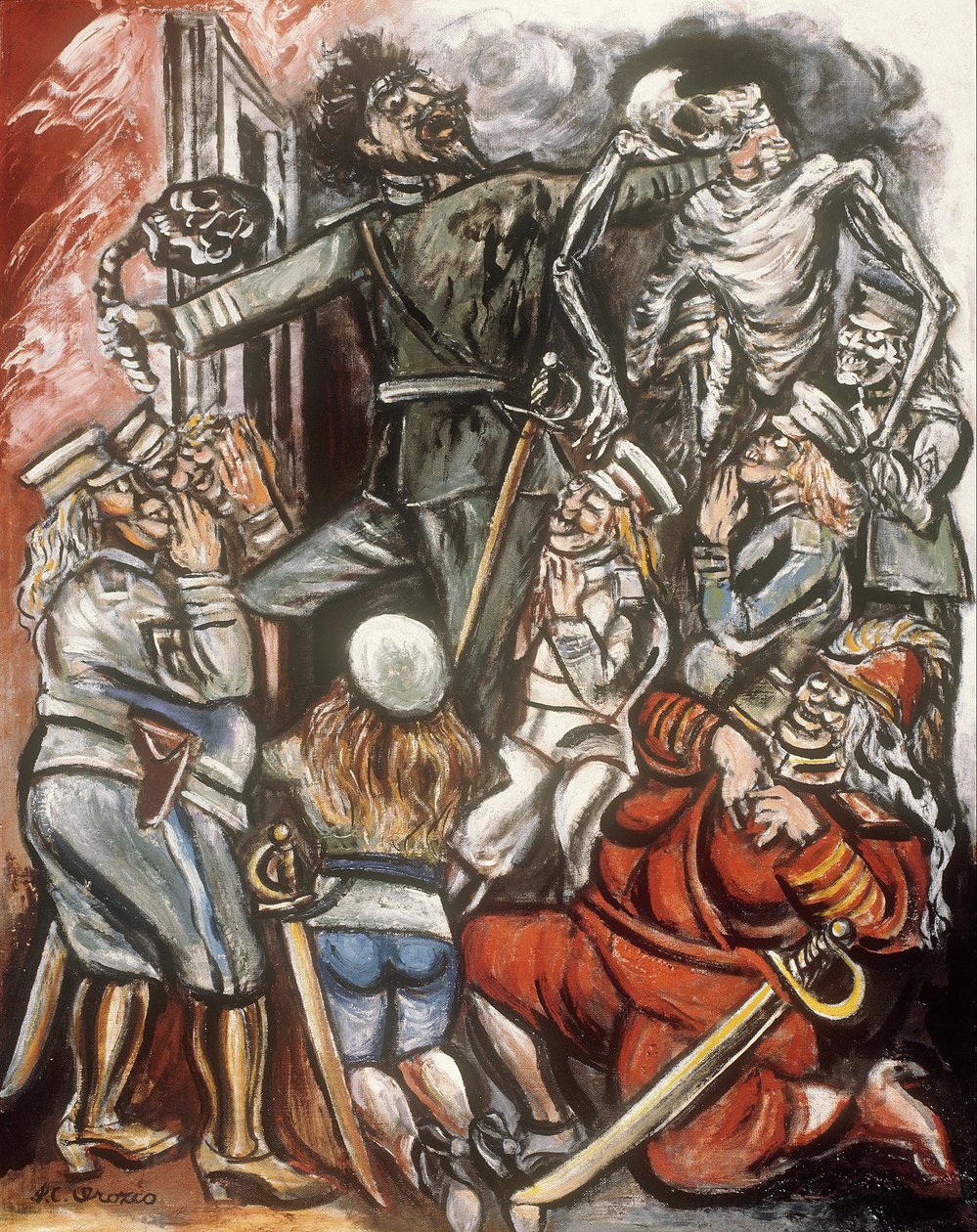 Demagog od José Clemente Orozco