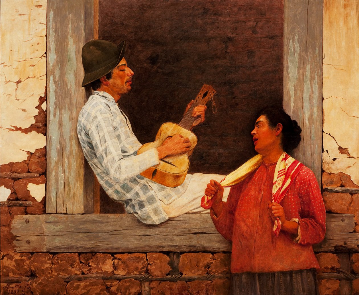 Kytarista od José Ferraz de Almeida Júnior