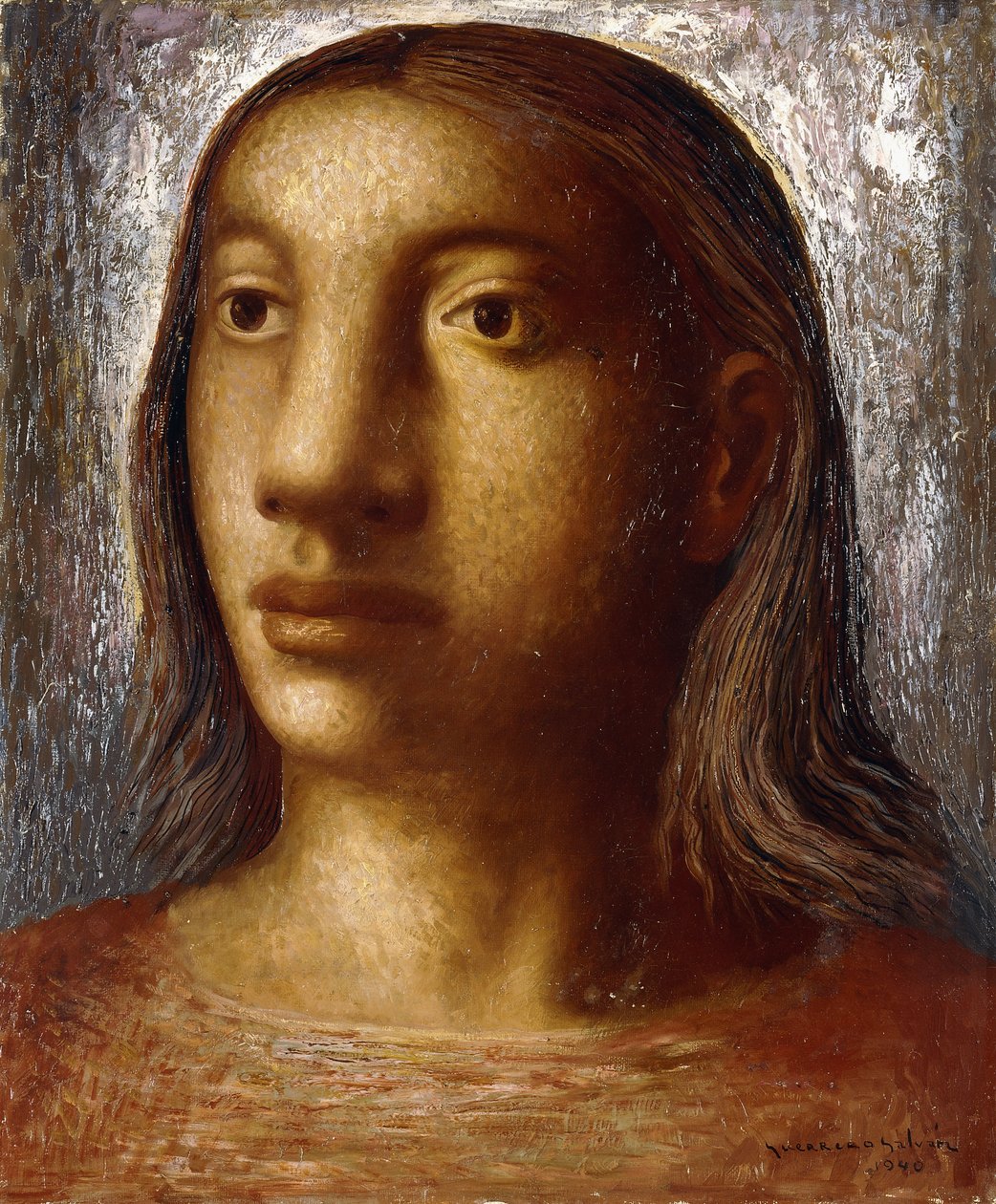 Ženská hlava od José Clemente Orozco