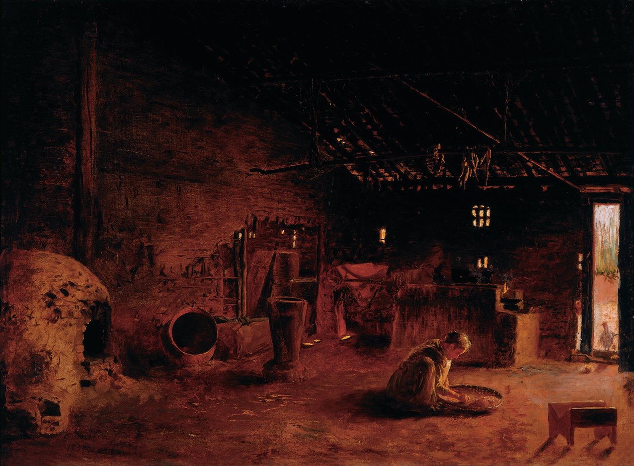 Venkovská kuchyně od José Ferraz de Almeida Júnior