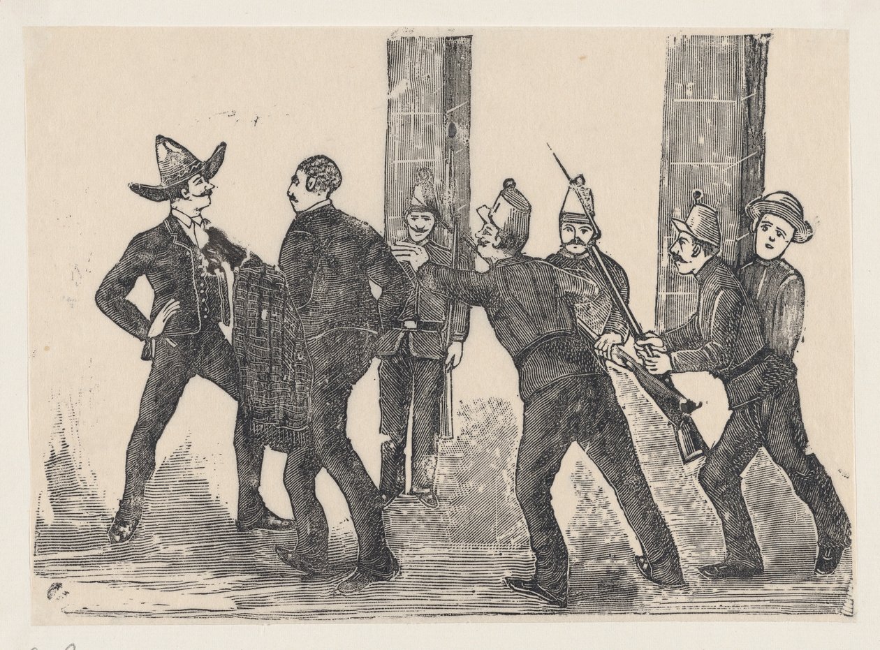 Poprava Ježíše Bruno Martinez, 1892., 1892. od José Guadalupe Posada