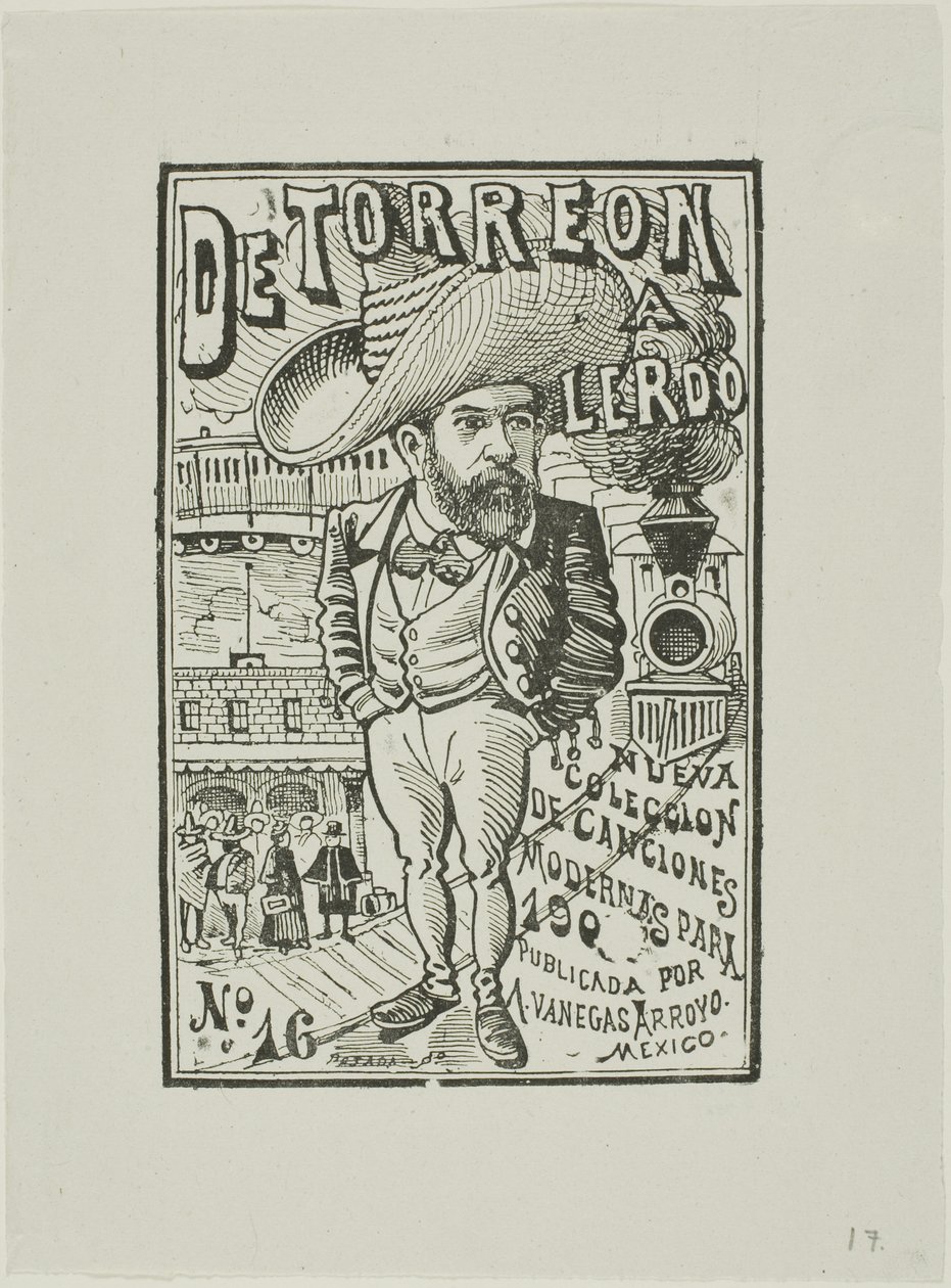 Z věže do Lerda od José Guadalupe Posada