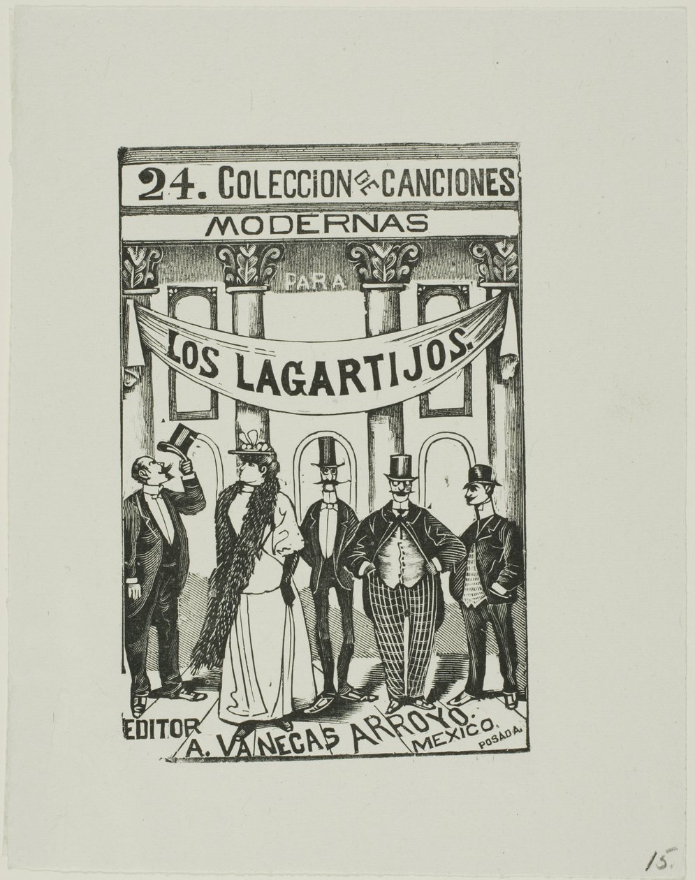 Dandies od José Guadalupe Posada