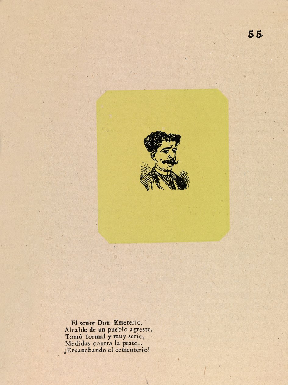 Rustikální úředník od José Guadalupe Posada